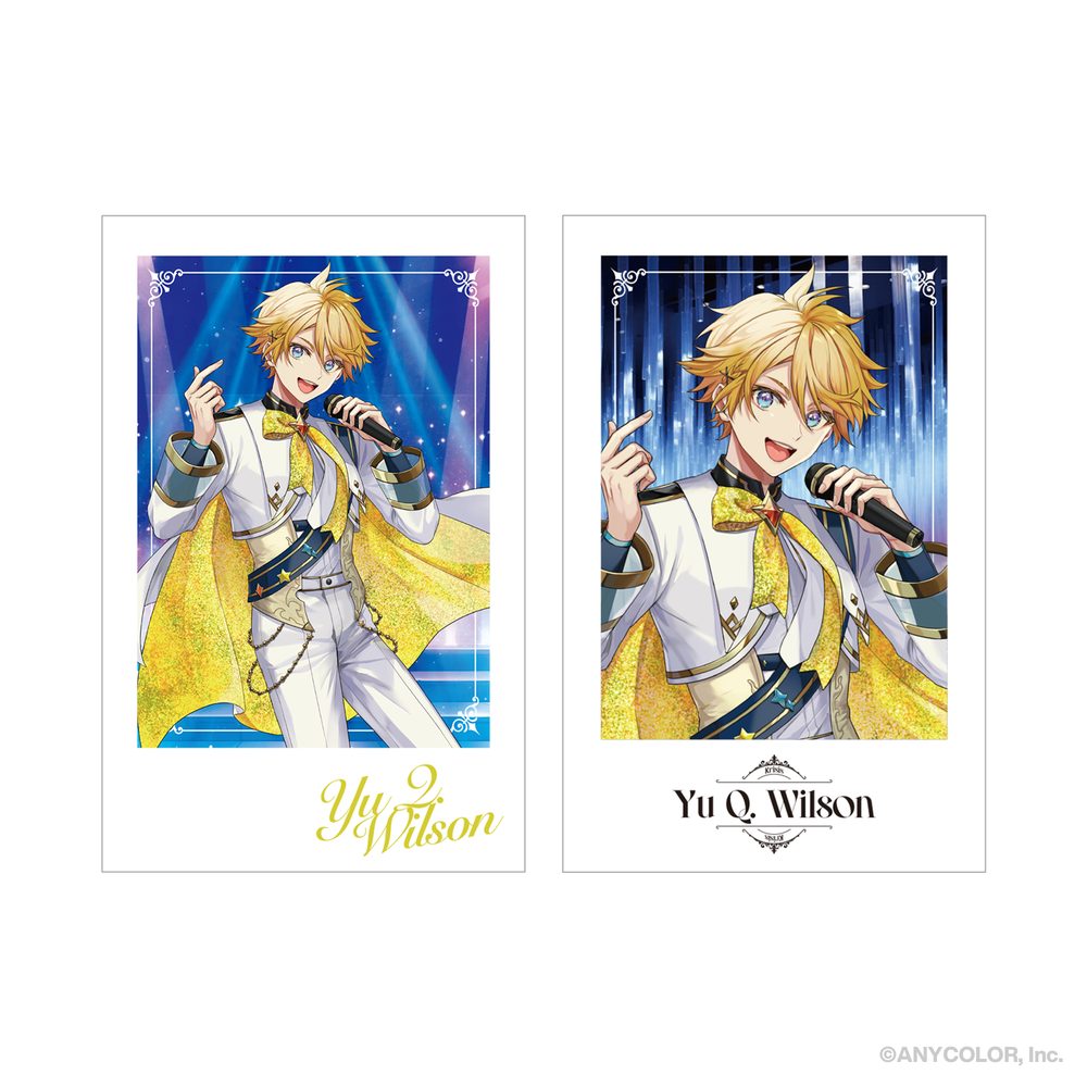 Krisis フォト風カード2枚セット ユウQウィルソン (Krisis Photo Style Card 2 Set Yu Q. Wilson)
