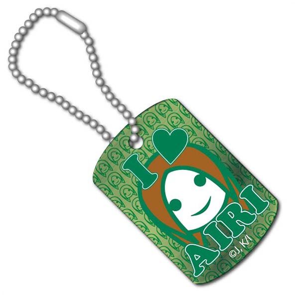 Back Street Girls -ゴクドルズ- メタルアートドッグタグ アイリ ("Back Street Girls" Metal Art Dog Tag Airi)