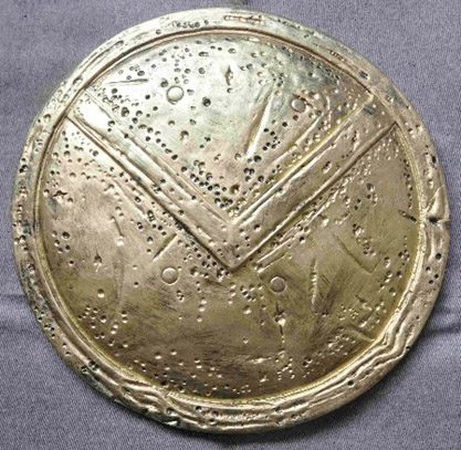 楯 円 ゴールド (Shield Circle Gold)