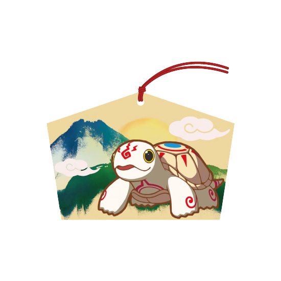 刀剣乱舞-ONLINE- 絵馬 富士 ("Touken Ranbu -ONLINE-" Wooden Tablet Fuji)