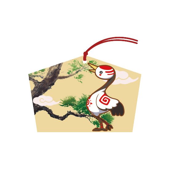 刀剣乱舞-ONLINE- 絵馬 松 ("Touken Ranbu -ONLINE-" Wooden Tablet Pine)