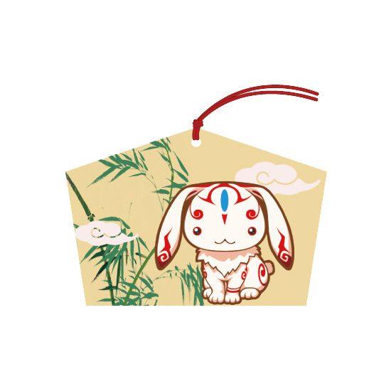 刀剣乱舞-ONLINE- 絵馬 竹 ("Touken Ranbu -ONLINE-" Wooden Tablet Bamboo)