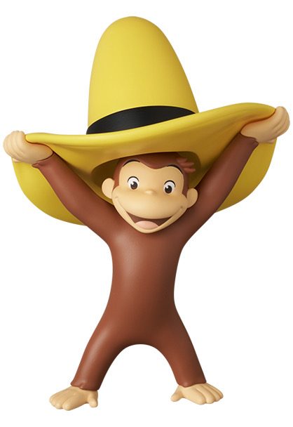 UDF Curious George w/ Hat (UDF "Curious George" w/ Hat)