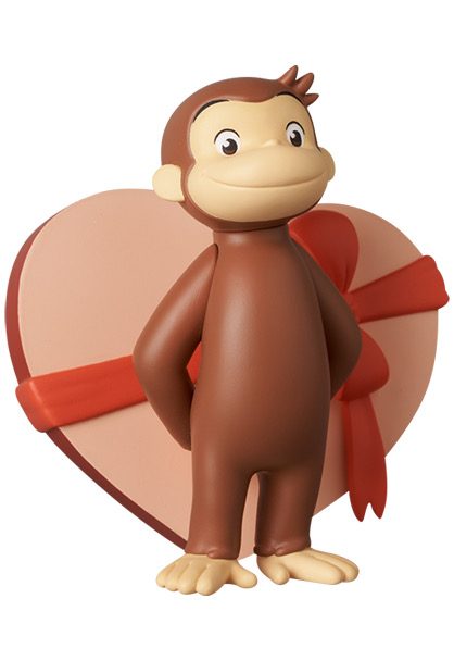 UDF Curious George w/ Heart (UDF "Curious George" w/ Heart)