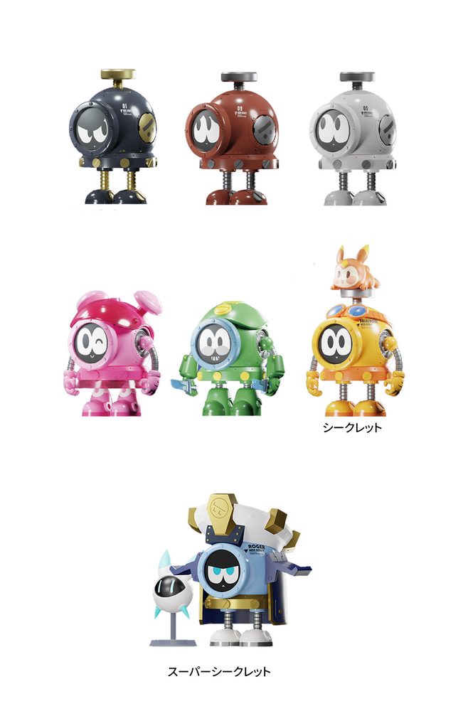 Taomee Seer Robotシリーズ トレーディングフィギュア (TAOMEE "SEER ROBOT" SERIES TRADING FIGURE)
