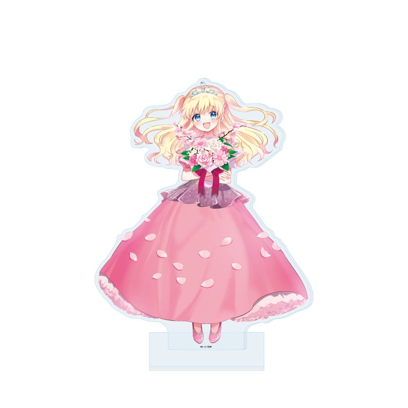BIGアクリルスタンド きんいろモザイク 10 アリス・カータレット バースデードレスVer.(描き下ろしイラスト) (Big Acrylic Stand "Kin-iro Mosaic" 10 Alice Cartelet Birthday Dress Ver. (Original Illustration))