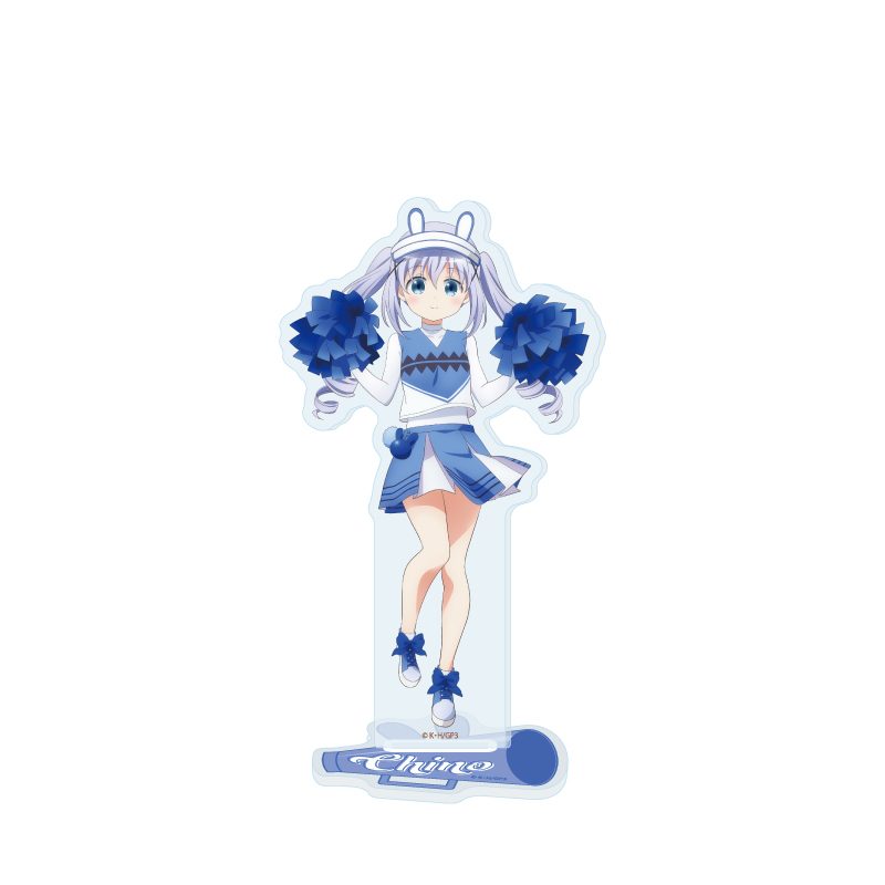 アクリルスタンド ご注文はうさぎですか? BLOOM 31 チノ チアリーダーVer.(描き下ろしイラスト) (Acrylic Stand "Is the order a rabbit? BLOOM" 31 Chino Cheerleader Ver. (Original Illustration))