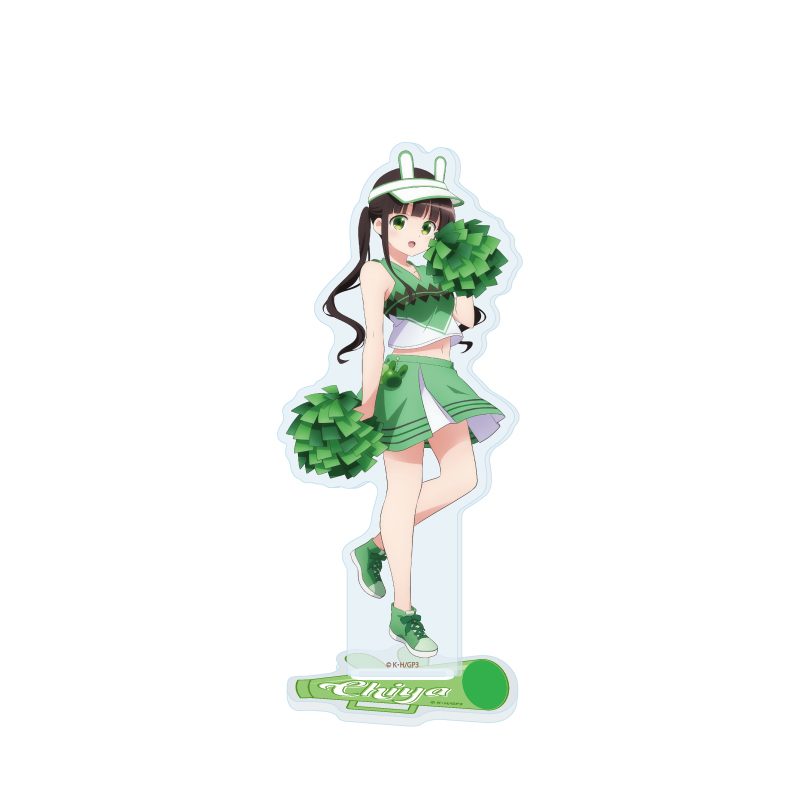 アクリルスタンド ご注文はうさぎですか? BLOOM 33 千夜 チアリーダーVer.(描き下ろしイラスト) (Acrylic Stand "Is the order a rabbit? BLOOM" 33 Chiya Cheerleader Ver. (Original Illustration))