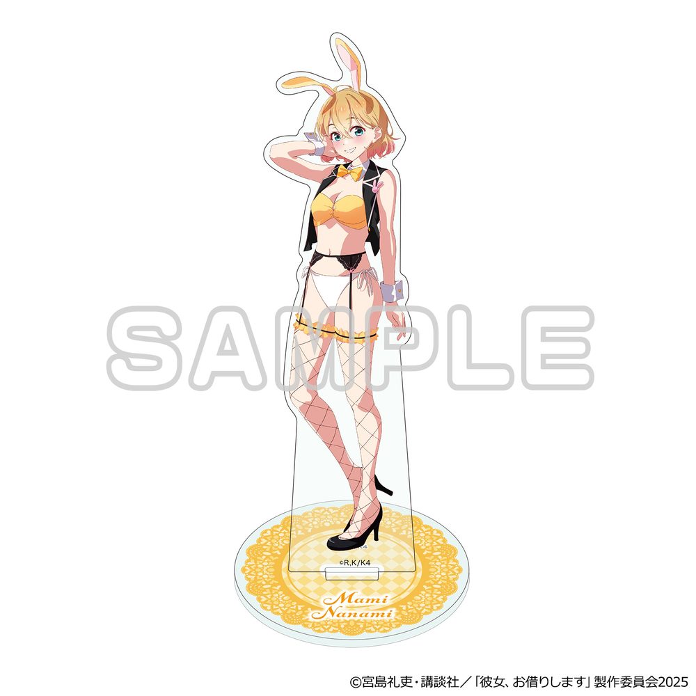 彼女、お借りします BIGアクリルスタンド 七海麻美・逆バニー ("Rent-A-Girlfriend" Big Acrylic Stand Nanami Mami, Reverse Bunny)