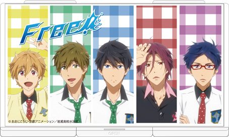 Free！ カトラリーセット ギンガム・チェック ("Free!" Cutlery Set Gingham Check)