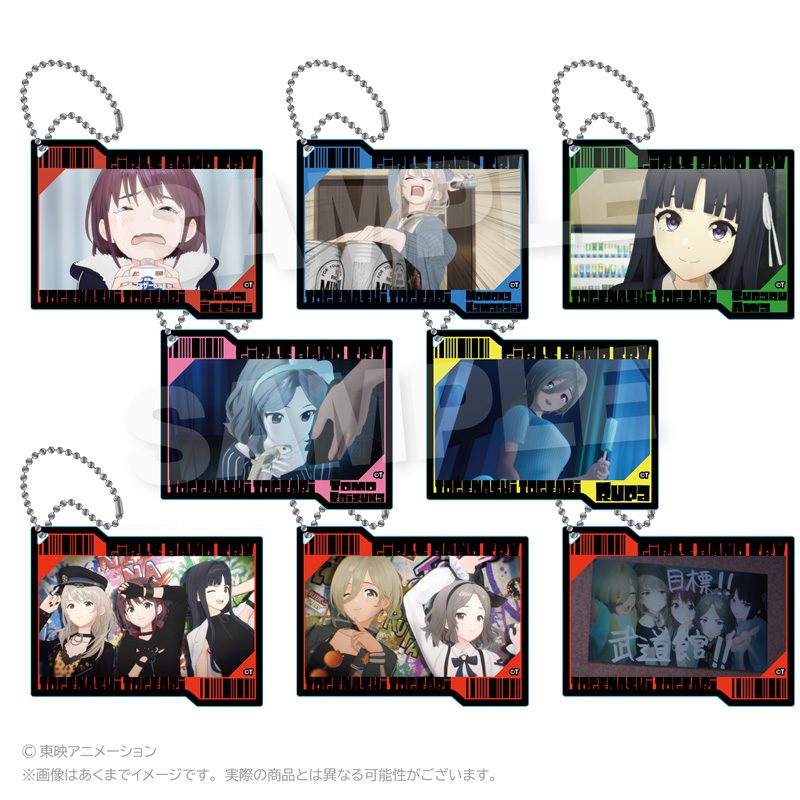 ガールズバンドクライ トレーディング場面写アクリルキーホルダー ("Girls Band Cry" Trading Scenes Acrylic Key Chain)