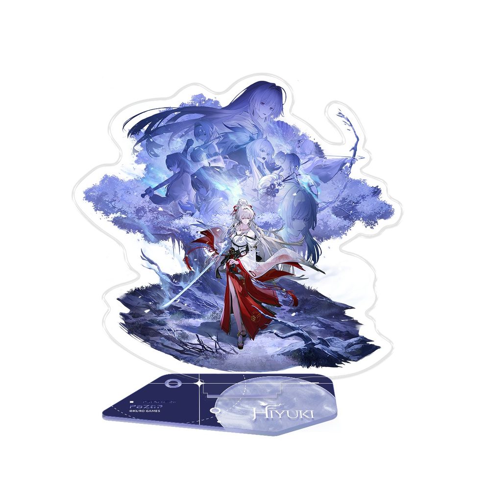 鳴潮 共鳴者テーマ スプラッシュアート アクリルスタンド 緋雪Ver. ("Wuthering Waves" Resonator Themed Splash Art Acrylic Stand Hiyuki Ver.)