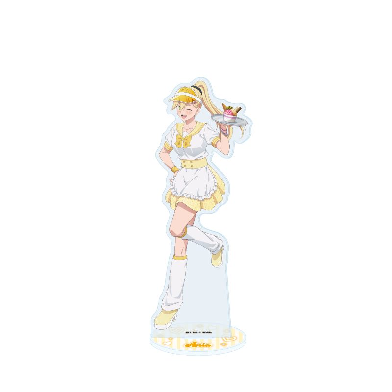 BIGアクリルスタンド 2.5次元の誘惑 04 喜咲アリア アイスパーラーVer.(描き下ろしイラスト) (Big Acrylic Stand "2.5 Dimensional Seduction" 04 Kisaki Aria Ice Cream Parlor Ver. (Original Illustration))