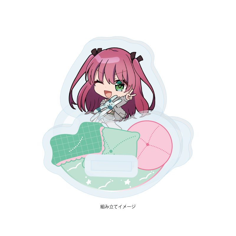 ゆらゆらアクリルスタンド ヘブンバーンズレッド×CRAFTHOLIC 03 逢川めぐみ(コラボイラスト) (Yurayura Acrylic Stand "Heaven Burns Red" x Craftholic 03 Aikawa Megumi (Collaboration Illustration))