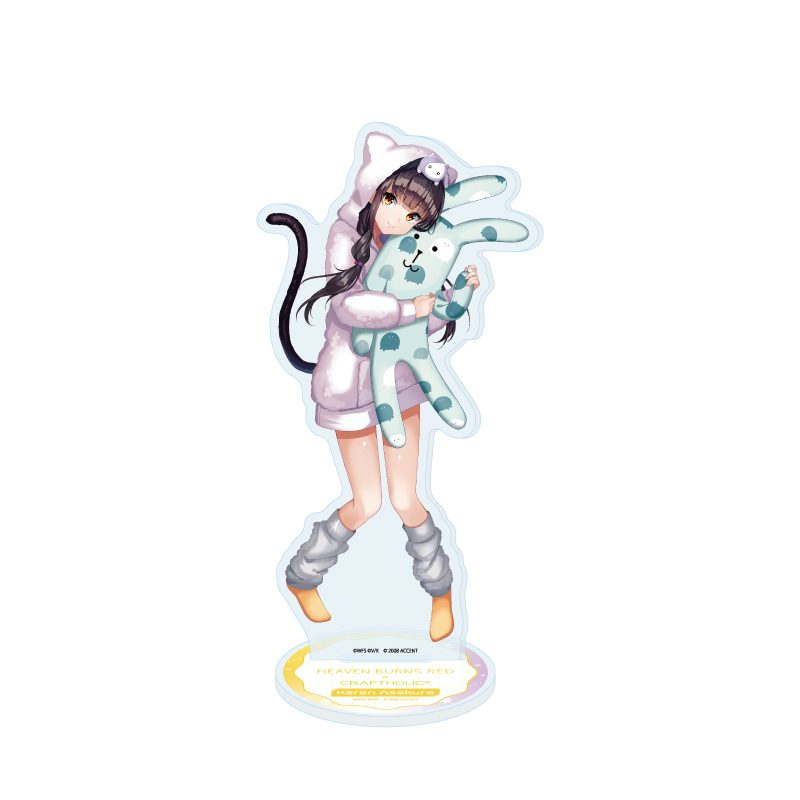 アクリルスタンド ヘブンバーンズレッド×CRAFTHOLIC 05 朝倉可憐(コラボイラスト) (Acrylic Stand "Heaven Burns Red" x Craftholic 05 Asakura Karen (Collaboration Illustration))