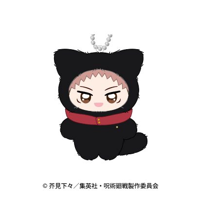 呪術廻戦 5周年 ちみけもますこっと 渋谷事変 1 虎杖悠仁 ("Jujutsu Kaisen" 5th Anniversary Chimikemo Mascot Shibuya Incident 1 Itadori Yuji)