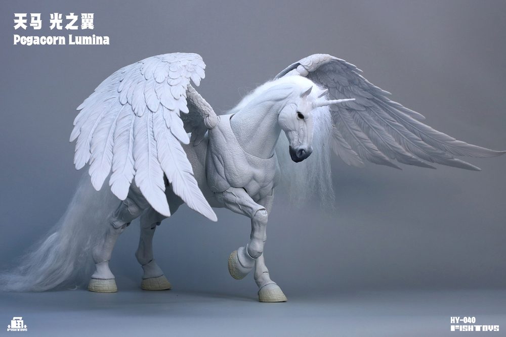 Fish Toys HY-040 天馬 光の翼 1/12スケール可動フィギュア (FISH TOYS HY-040 PEGACORN LUMINA 1/12 SCALE ACTION FIGURE)