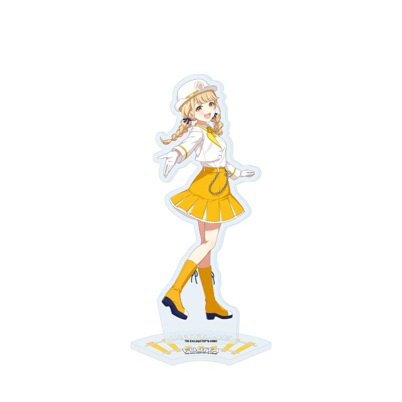 アクリルスタンド 学園アイドルマスター 75 藤田ことね 駅員風衣装Ver.(描き下ろしイラスト) (Acrylic Stand "Gakuen Idolmaster" 75 Fujita Kotone Station Staff Style Costume Ver. (Original Illustration))
