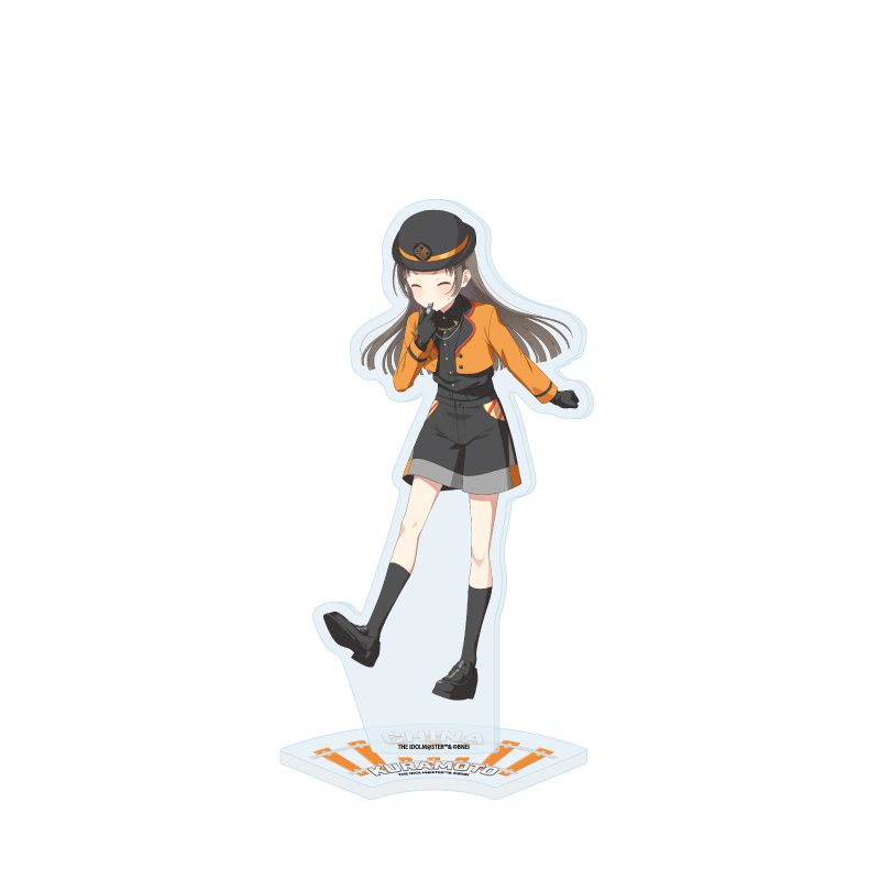 アクリルスタンド 学園アイドルマスター 79 倉本千奈 駅員風衣装Ver.(描き下ろしイラスト) (Acrylic Stand "Gakuen Idolmaster" 79 Kuramoto China Station Staff Style Costume Ver. (Original Illustration))