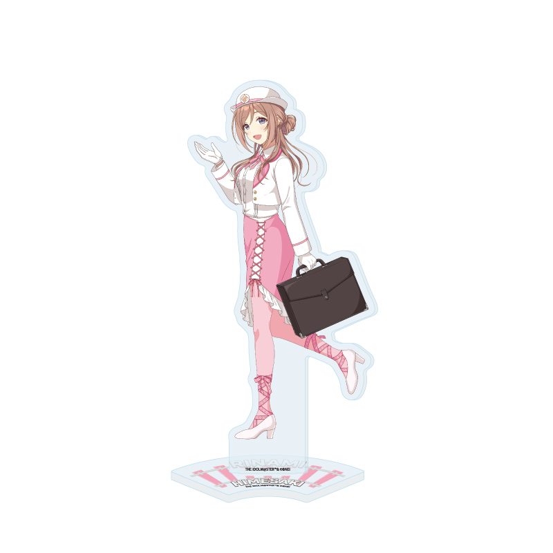 アクリルスタンド 学園アイドルマスター 85 姫崎莉波 駅員風衣装Ver.(描き下ろしイラスト) (Acrylic Stand "Gakuen Idolmaster" 85 Himesaki Rinami Station Staff Style Costume Ver. (Original Illustration))