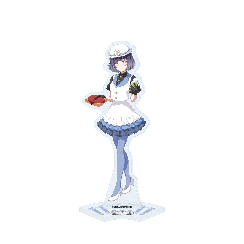 アクリルスタンド 学園アイドルマスター 83 秦谷美鈴 駅員風衣装Ver.(描き下ろしイラスト) (Acrylic Stand "Gakuen Idolmaster" 83 Hataya Misuzu Station Staff Style Costume Ver. (Original Illustration))