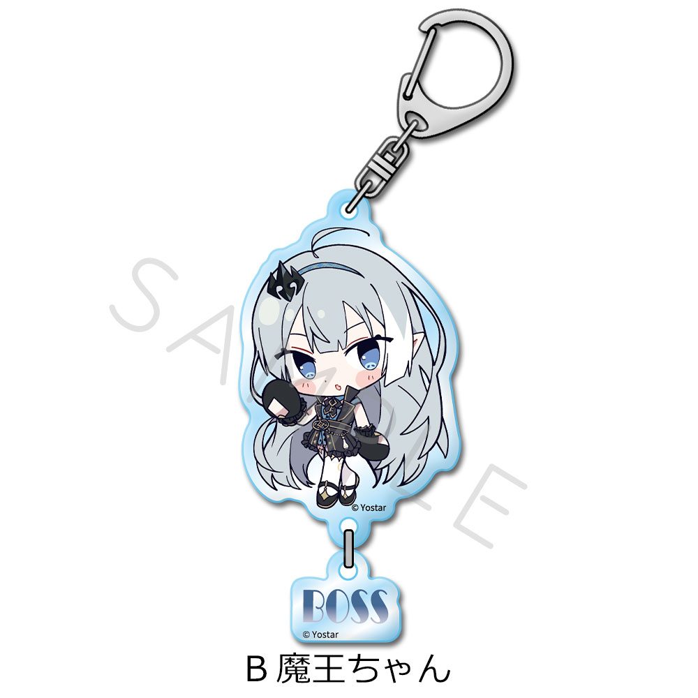 ステラソラ アクリルキーホルダー B 魔王ちゃん ("Stella Sora" Acrylic Key Chain B Tyrant (Female))