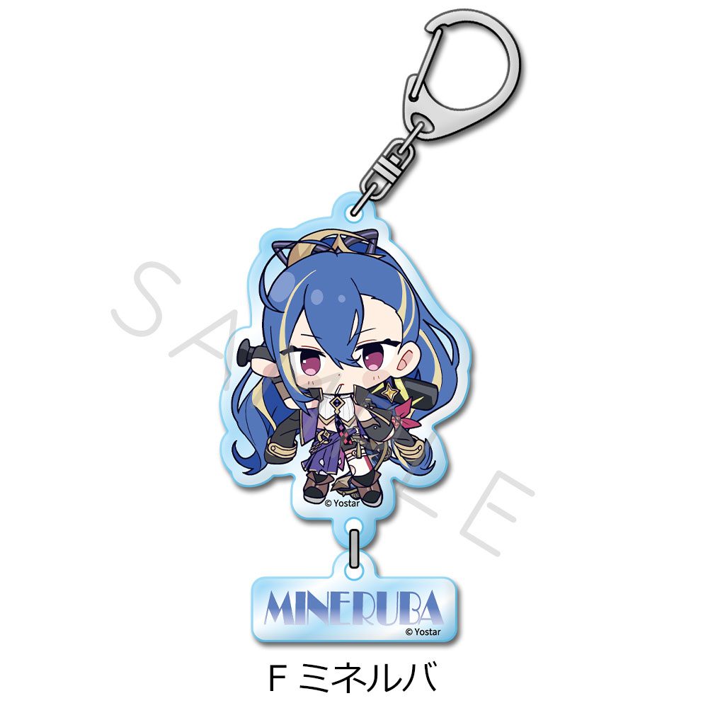 ステラソラ アクリルキーホルダー F ミネルバ ("Stella Sora" Acrylic Key Chain F Minova)