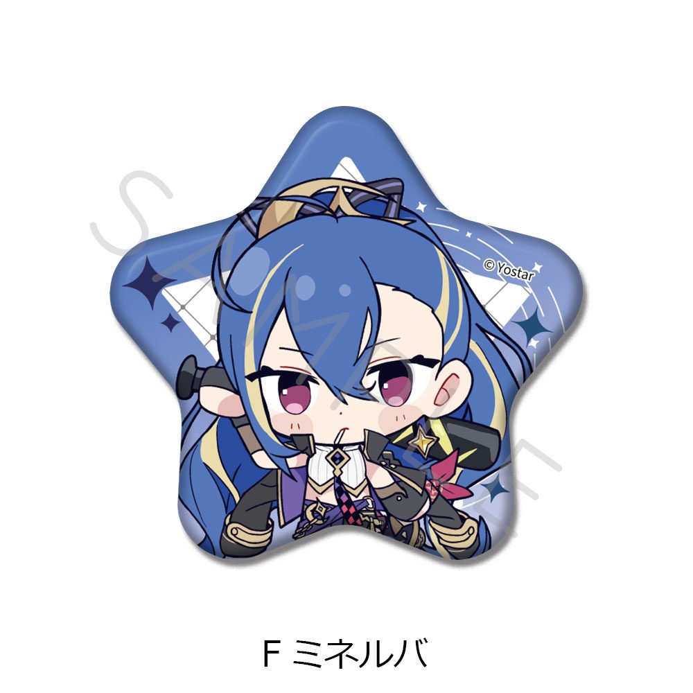 ステラソラ 星型缶バッジ F ミネルバ ("Stella Sora" Star Can Badge F Minova)