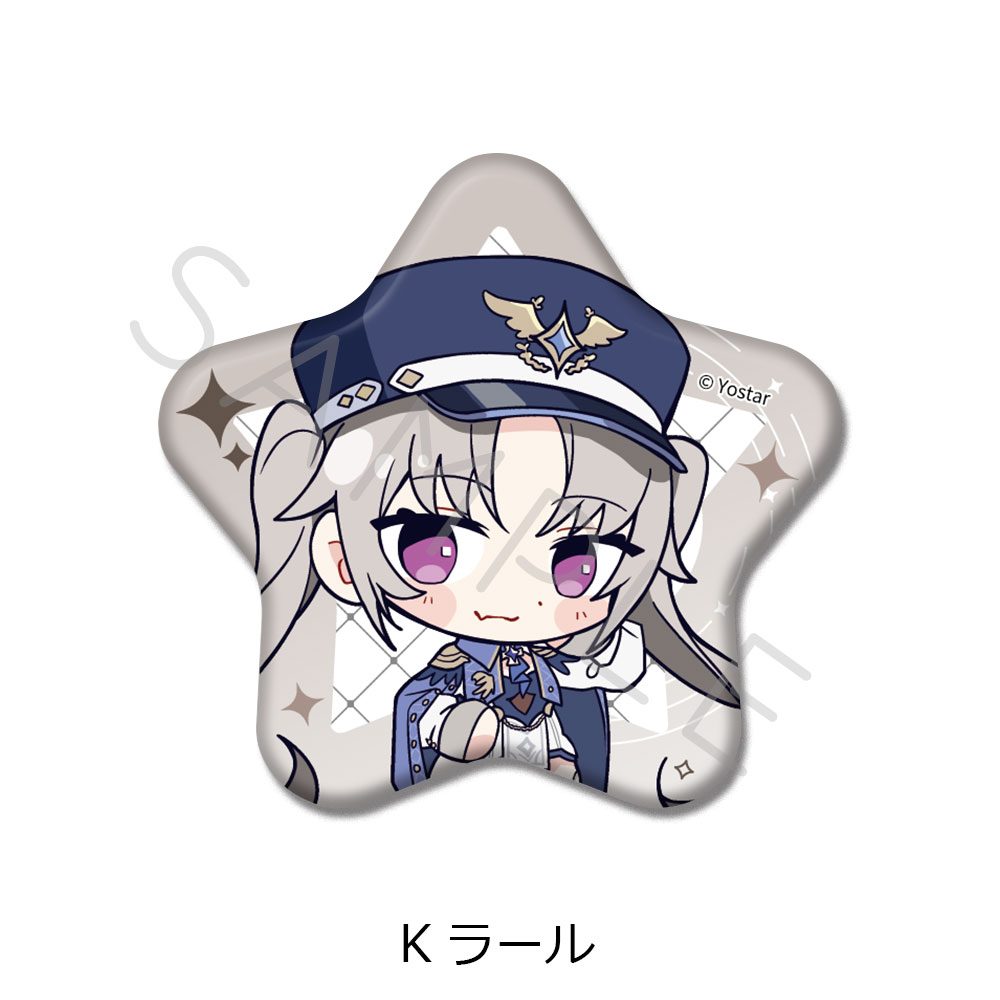 ステラソラ 星型缶バッジ K ラール ("Stella Sora" Star Can Badge K Laru)