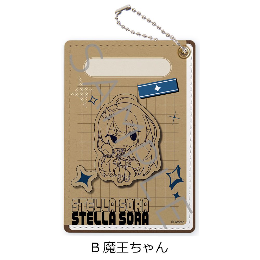 ステラソラ パスケース B 魔王ちゃん ("Stella Sora" Pass Case B Tyrant (Female))