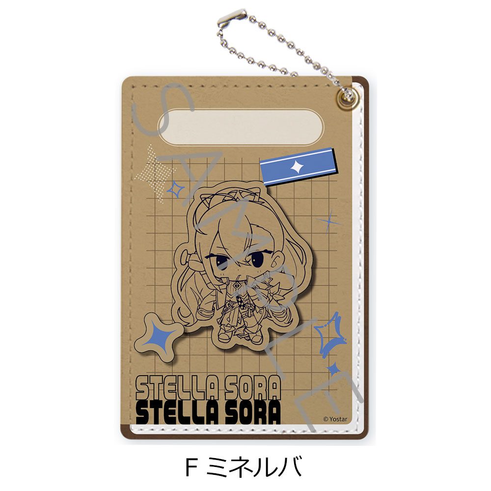 ステラソラ パスケース F ミネルバ ("Stella Sora" Pass Case F Minova)
