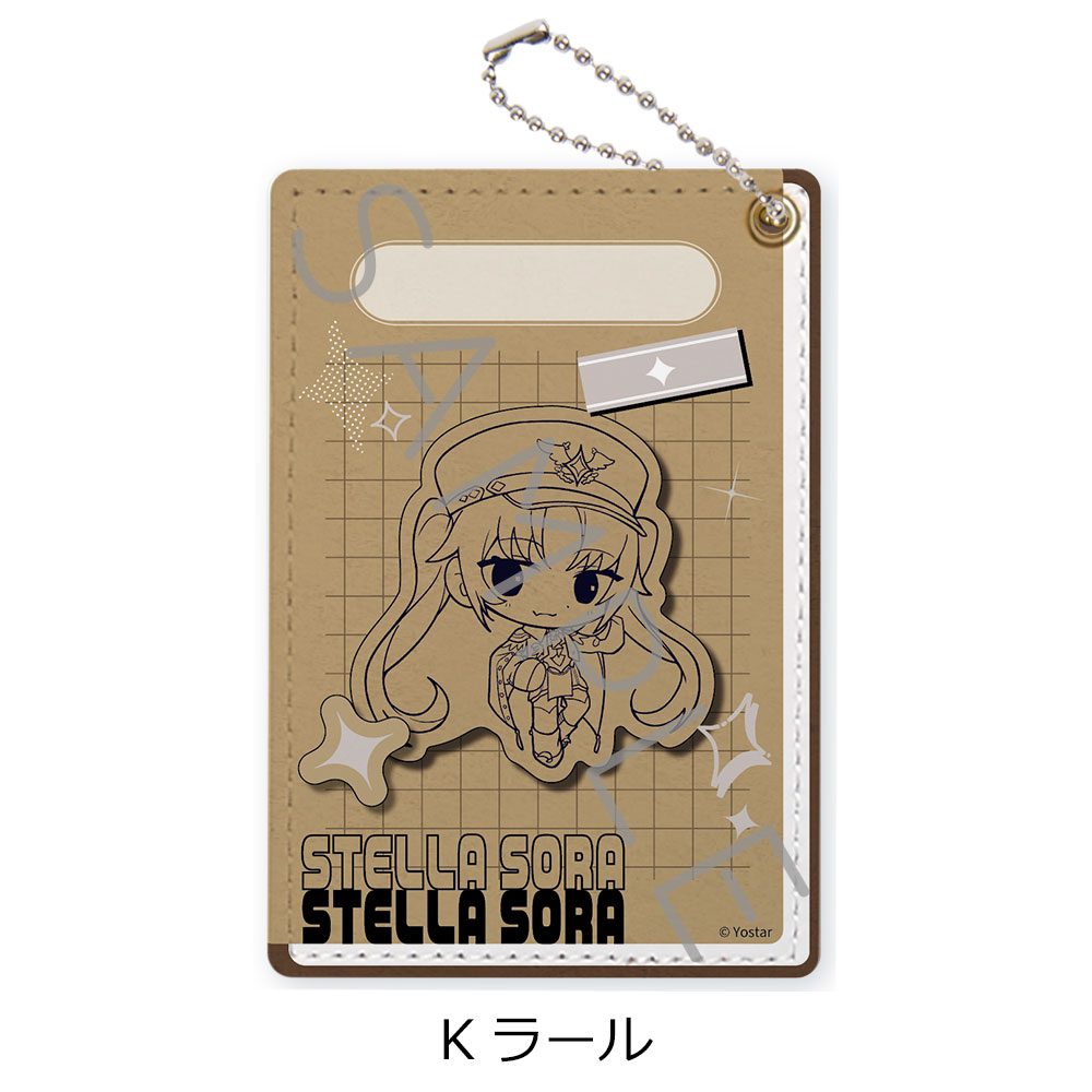 ステラソラ パスケース K ラール ("Stella Sora" Pass Case K Laru)