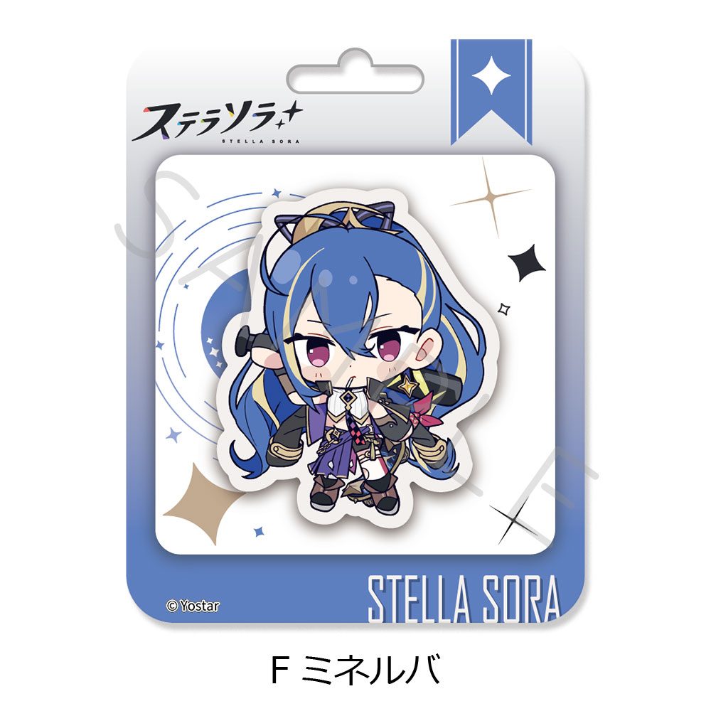 ステラソラ クリアカード F ミネルバ ("Stella Sora" Clear Card F Minova)