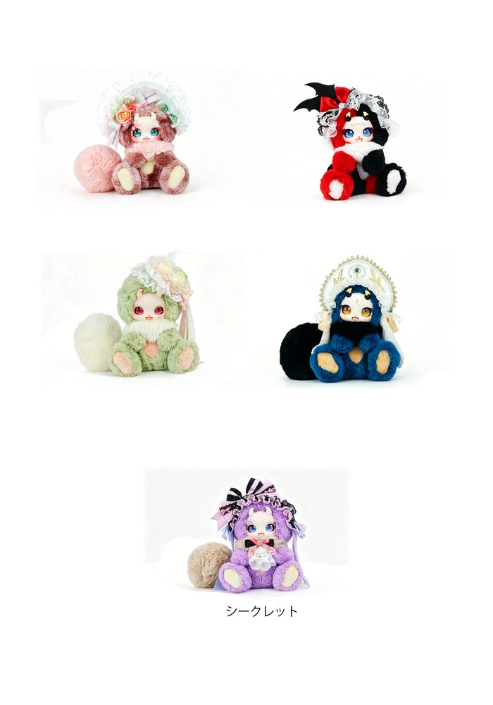Tutulong BOBOCO 綺礼の夜シリーズ トレーディングプラッシュ (TUTULONG BOBOCO NIGHT OF SPLENDOR SERIES TRADING PLUSH)