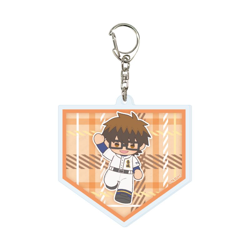 アクリルキーホルダー ダイヤのA act II -Second Season- 05 御幸一也(ぽてぬいアート) (Acrylic Key Chain "Ace of Diamond act II -Second Season-" 05 Miyuki Kazuya (Potenui Art))