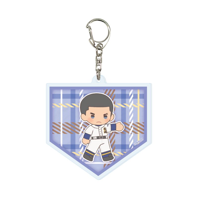 アクリルキーホルダー ダイヤのA act II -Second Season- 09 結城将司(ぽてぬいアート) (Acrylic Key Chain "Ace of Diamond act II -Second Season-" 09 Yuki Masashi (Potenui Art))