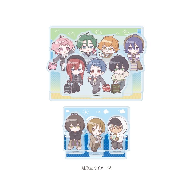 アクリルジオラマ KING OF PRISM 10th ANNIVERSARY 02 デザインA (Acrylic Diorama "King of Prism" 10th ANNIVERSARY 02 Design A)