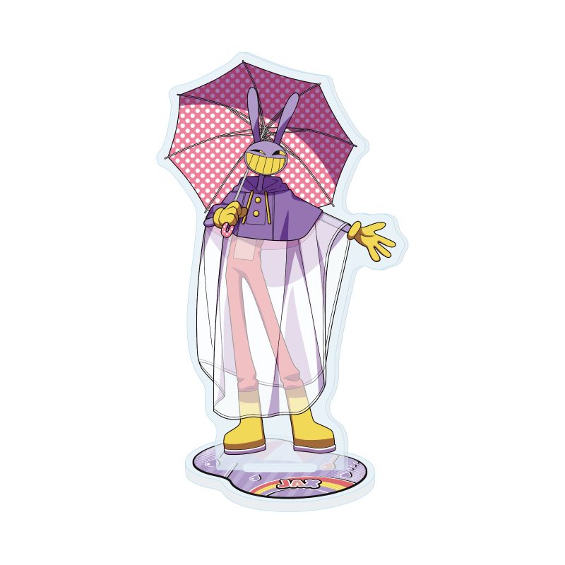 アクリルスタンド アメイジング・デジタル・サーカス 08 雨Ver. ジャックス(描き起こしイラスト) (Acrylic Stand "The Amazing Digital Circus" 08 Rain Ver. Jax (Original Illustration))