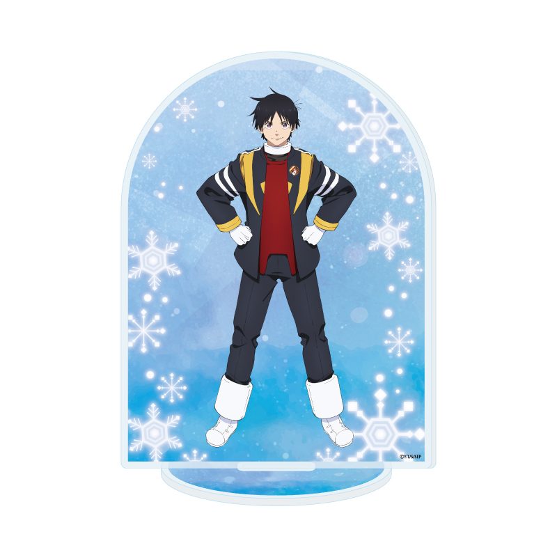 アクリルスタンド スノウボールアース 01 流鏑馬鉄男(公式イラスト) (Acrylic Stand "SNOWBALL EARTH" 01 Yabusame Tetsuo (Official Illustration))
