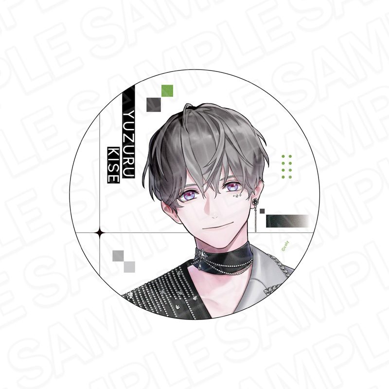 ブレイクマイケース デカンバッチ 2nd Anniversary 城瀬由鶴 ("Break My Case" Deka Can Badge 2nd Anniversary Kise Yuzuru)