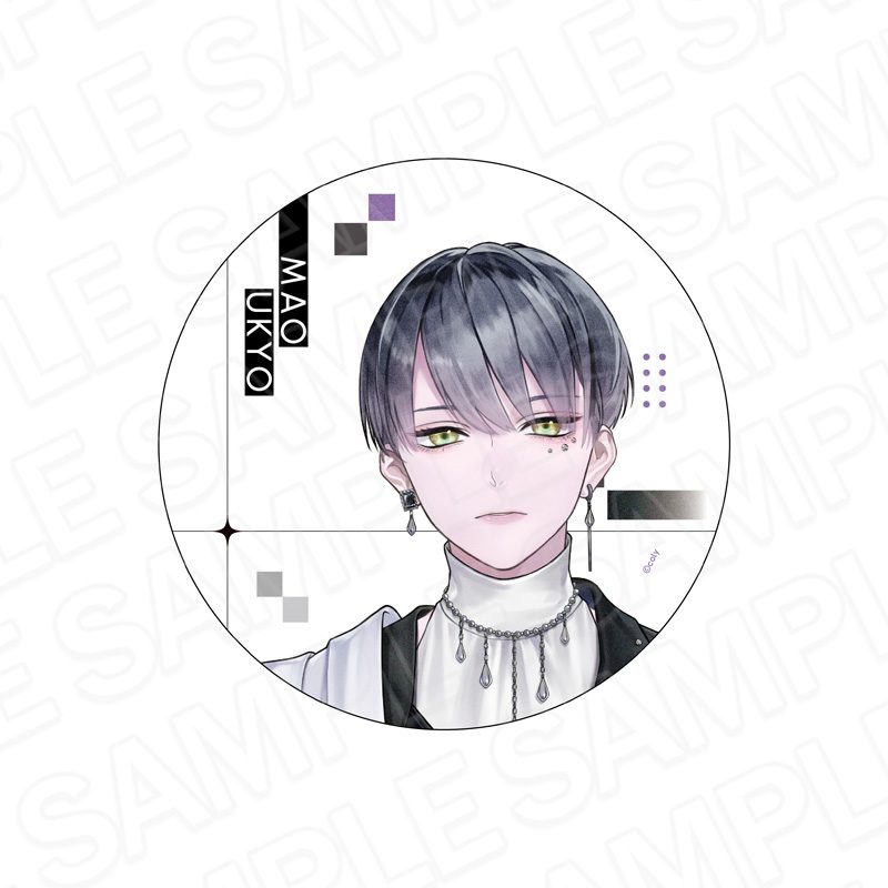 ブレイクマイケース デカンバッチ 2nd Anniversary 宇京真央 ("Break My Case" Deka Can Badge 2nd Anniversary Ukyo Mao)