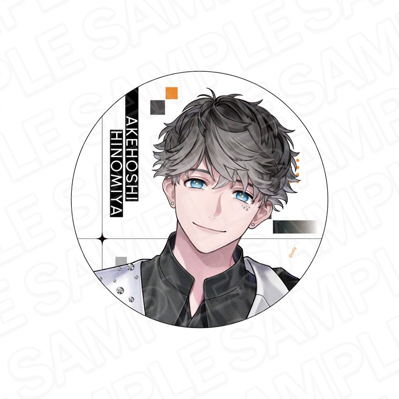 ブレイクマイケース デカンバッチ 2nd Anniversary 樋宮明星 ("Break My Case" Deka Can Badge 2nd Anniversary Hinomiya Akehoshi)