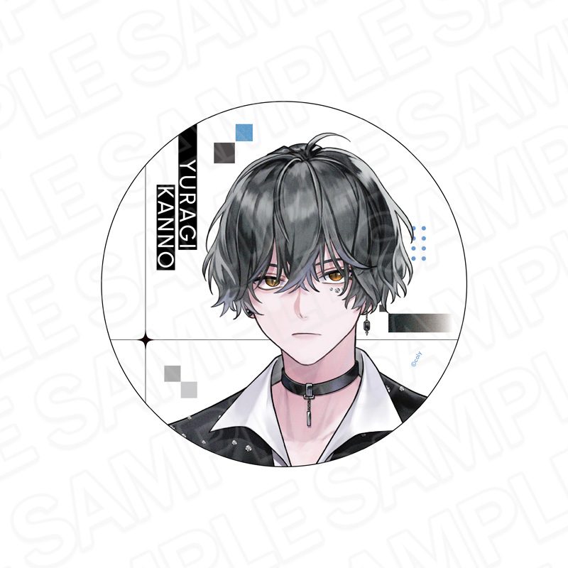 ブレイクマイケース デカンバッチ 2nd Anniversary 環野揺 ("Break My Case" Deka Can Badge 2nd Anniversary Kanno Yuragi)