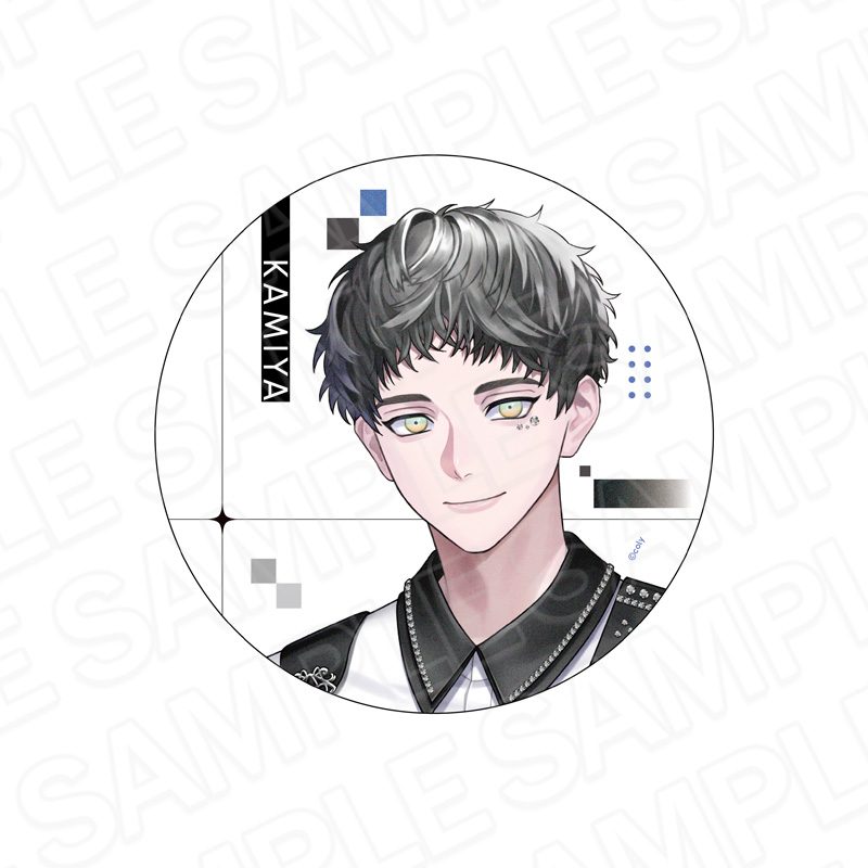 ブレイクマイケース デカンバッチ 2nd Anniversary 神家 ("Break My Case" Deka Can Badge 2nd Anniversary Kamiya)