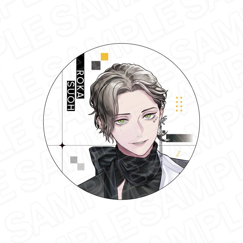 ブレイクマイケース デカンバッチ 2nd Anniversary 須王芦佳 ("Break My Case" Deka Can Badge 2nd Anniversary Suoh Roka)