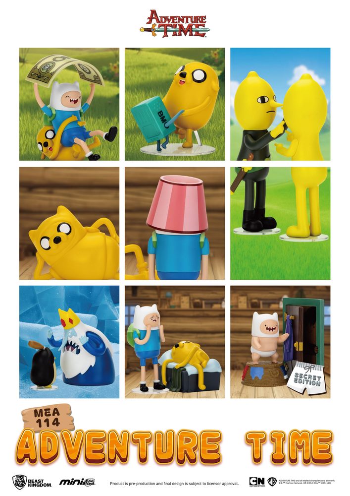 MEA-114 アドベンチャー・タイム ブラインドボックス(6個入り) (MEA-114 Adventure Time - Blind box set (6pcs))