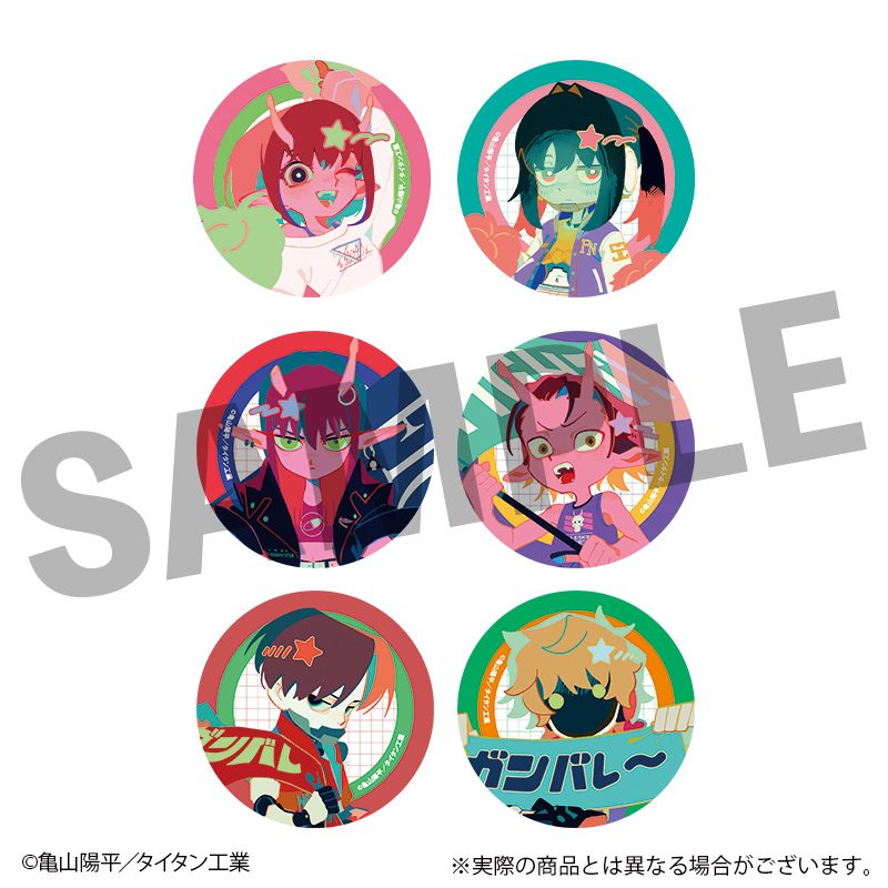 銀河特急 ミルキー☆サブウェイ トレーディングフレフレンズ缶バッジ ("MILKY SUBWAY THE GALACTIC LIMITED EXPRESS" Trading Furefriends Can Badge)