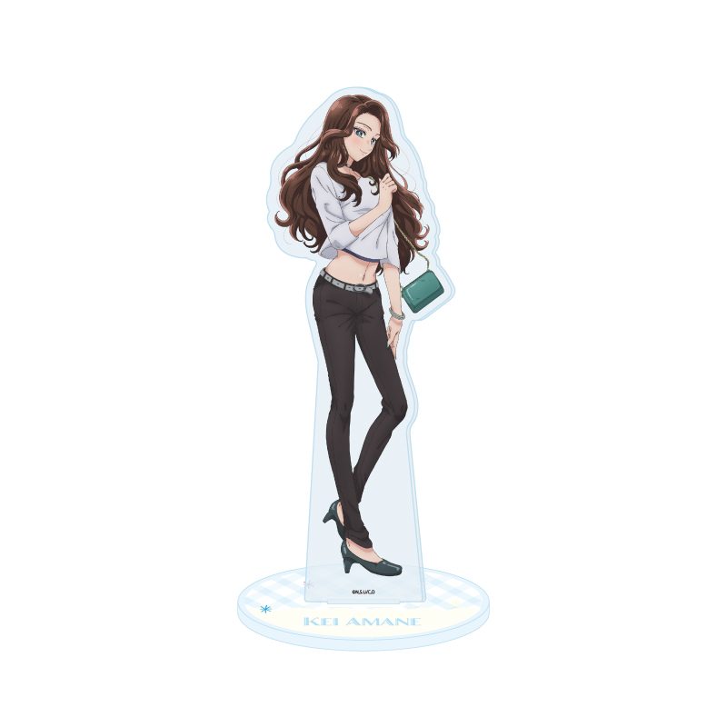 アクリルスタンド オタクに優しいギャルはいない!? 03 天音慶 私服Ver.(公式イラスト) (Acrylic Stand "Gals Can't be Kind to Otaku!?" 03 Amane Kei Casual Outfit Ver. (Official Illustration))