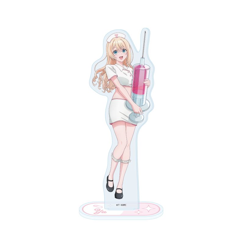 アクリルスタンド クラスで2番目に可愛い女の子と友だちになった 02 天海夕 ナースVer.(描き下ろしイラスト) (Acrylic Stand "I Made Friends with the Second Prettiest Girl in My Class" 02 Amami Yu Nurse Ver. (Original Illustration))