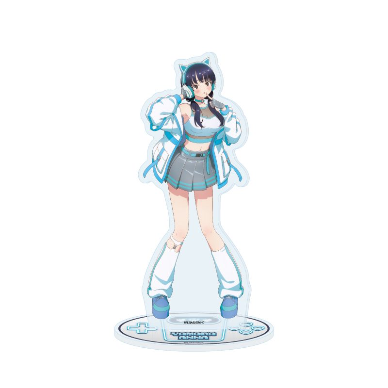 アクリルスタンド 僕の心のヤバイやつ 07 山田杏奈 サイバーネオンVer. A(描き下ろしイラスト) (Acrylic Stand "The Dangers in My Heart" 07 Yamada Anna Cyber Neon Ver. A (Original Illustration))